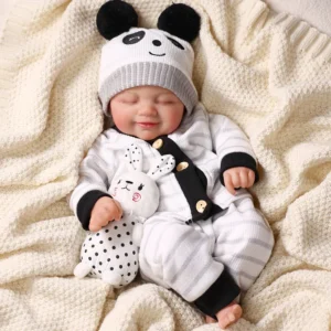 sleeping reborn baby brett 17" little infant boy